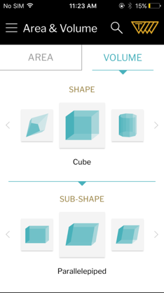 Area Volume Calculator screenshot 1