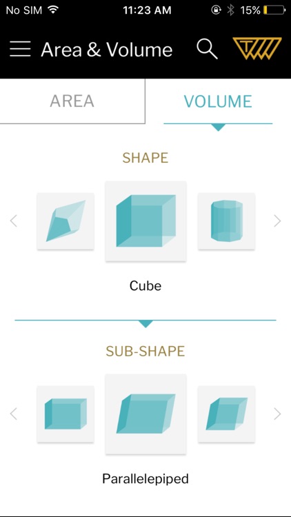 Area Volume Calculator