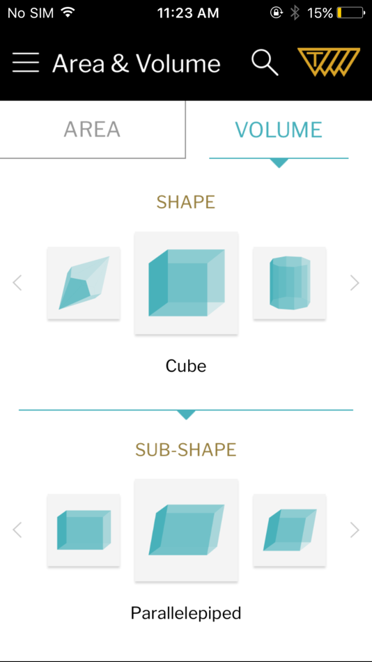 #1. Area Volume Calculator (iOS) Podle: Trelleborg Sealing Solutions