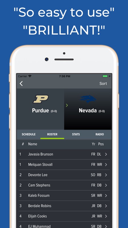 Nevada Football Schedules
