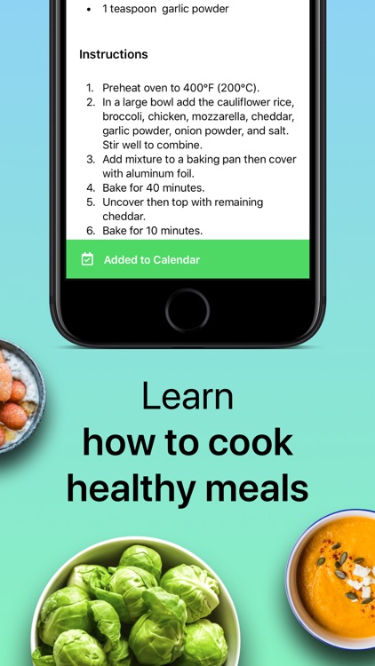 Eat Well: Meal Plans & Recipes screenshot-7