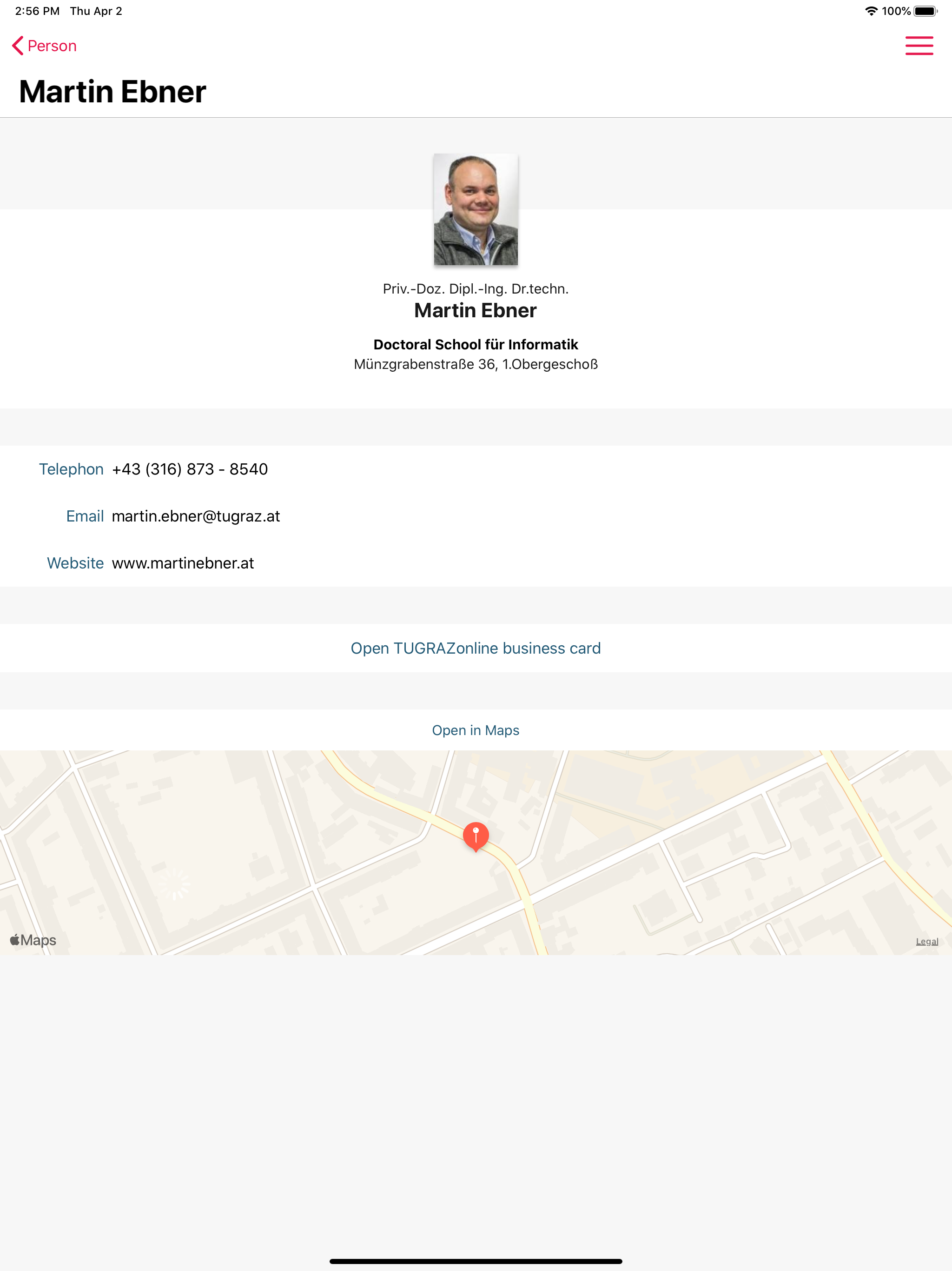 TU Graz Search