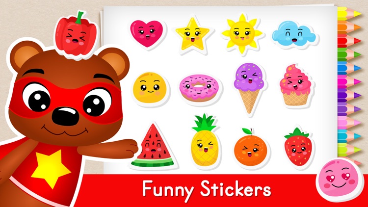Tashi Coloring Games for Kids screenshot-5
