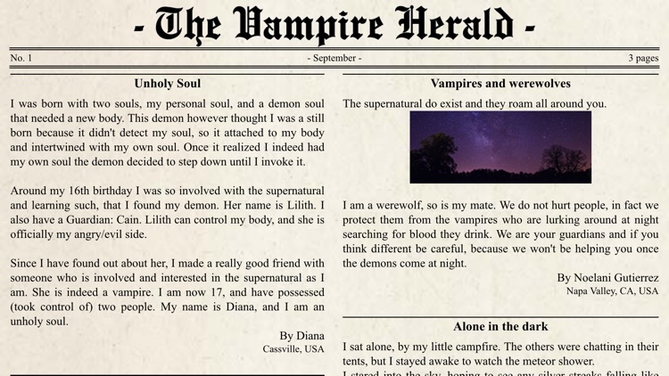 Vampire Locator