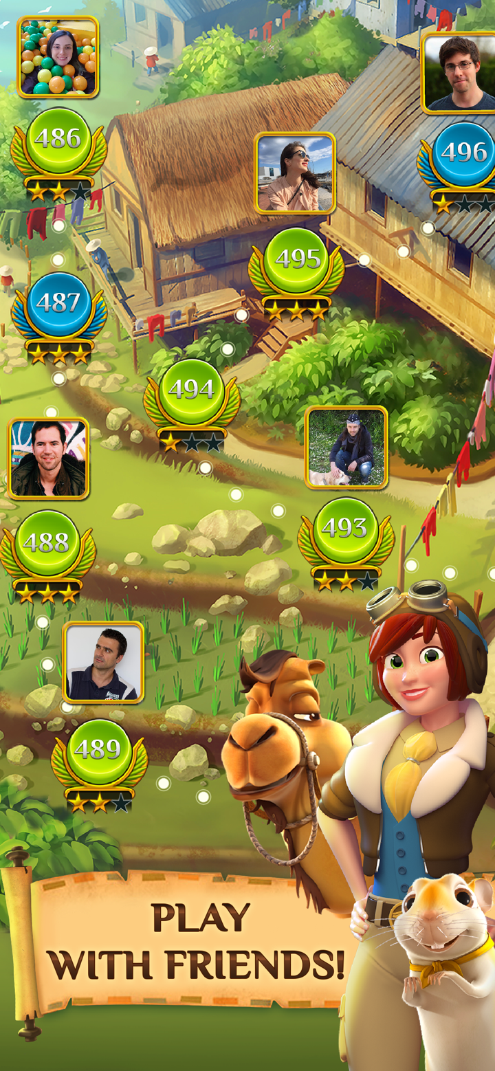 Pyramid Solitaire Saga screenshot 3