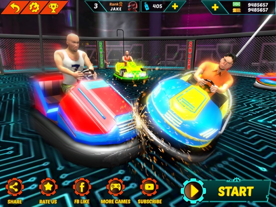 Screenshot #4 pour Bumper Car Demolition Race