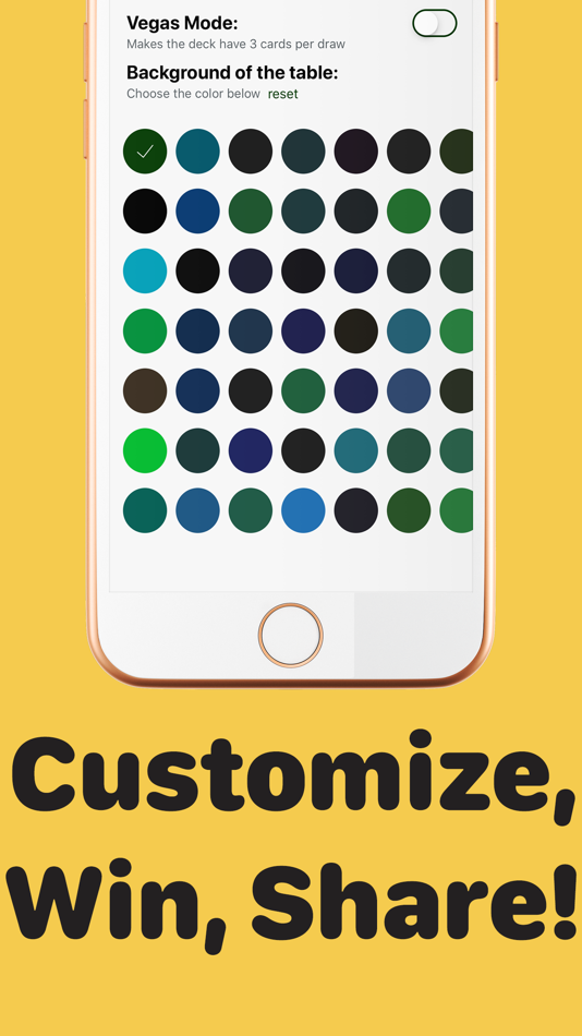 #5. No Ads Solitaire (iOS) Por: Drew Schweinfurth