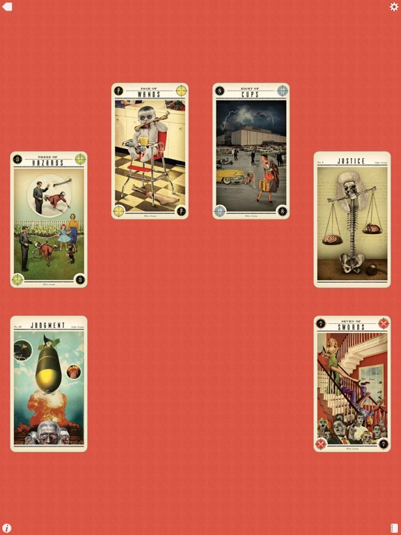 Zombie Tarot iPad screenshot 5 - Entertainment app