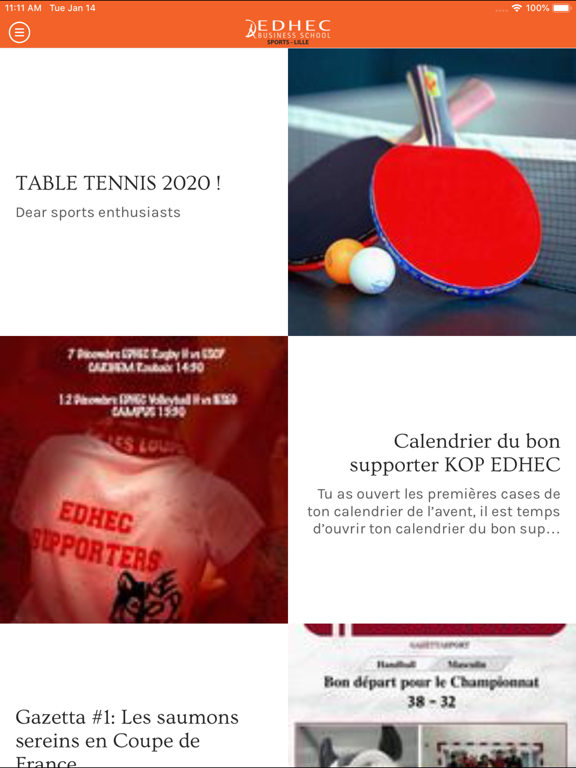 Screenshot #5 pour Sports at EDHEC - Lille