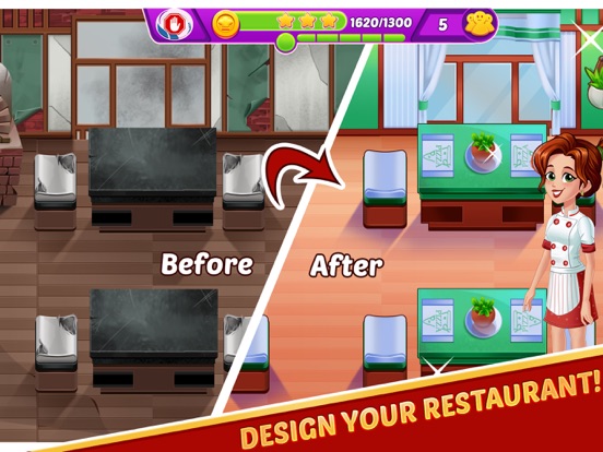 Cooking Empire 2020 in Kitchen iPad screenshot 4 - Games app