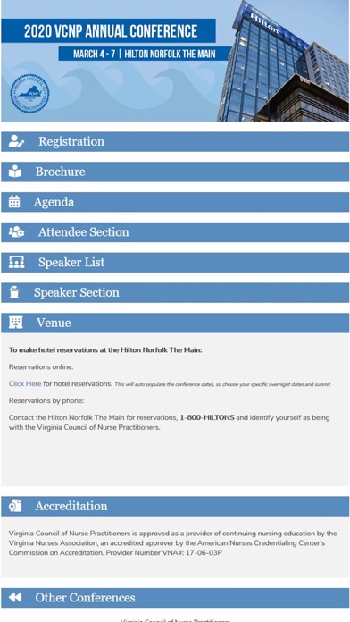 VCNP Conference Screenshot