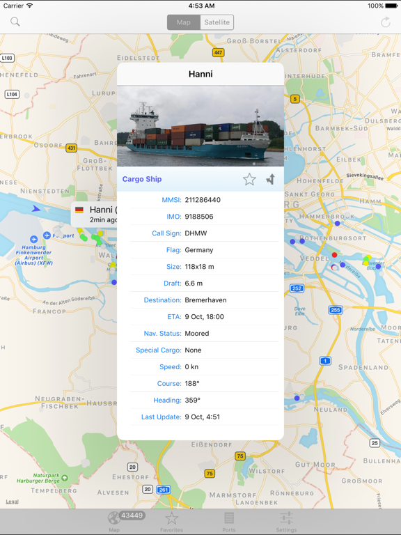 Screenshot #4 pour ShippingExplorer
