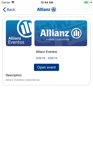 Allianz Eventos Corporativos screenshot 2