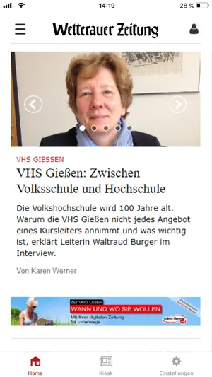 WZ ePaper screenshot 3