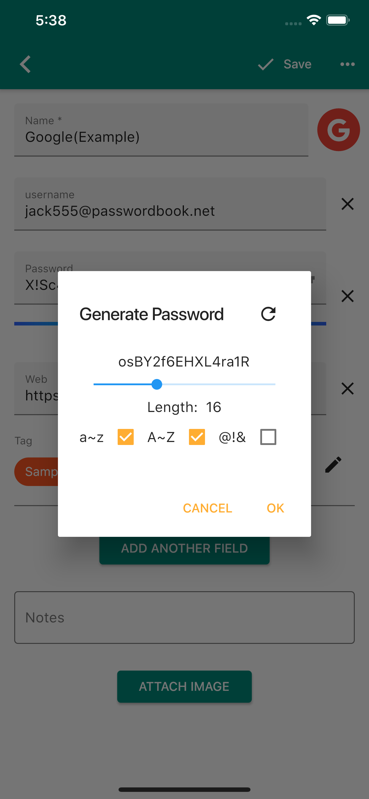 Password Book-Password Manager screenshot 3