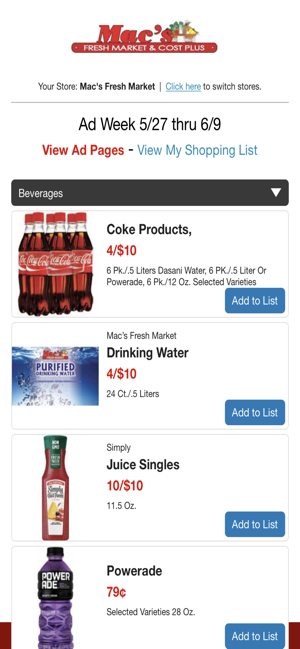 Macs Fresh Market(圖2)-速報App
