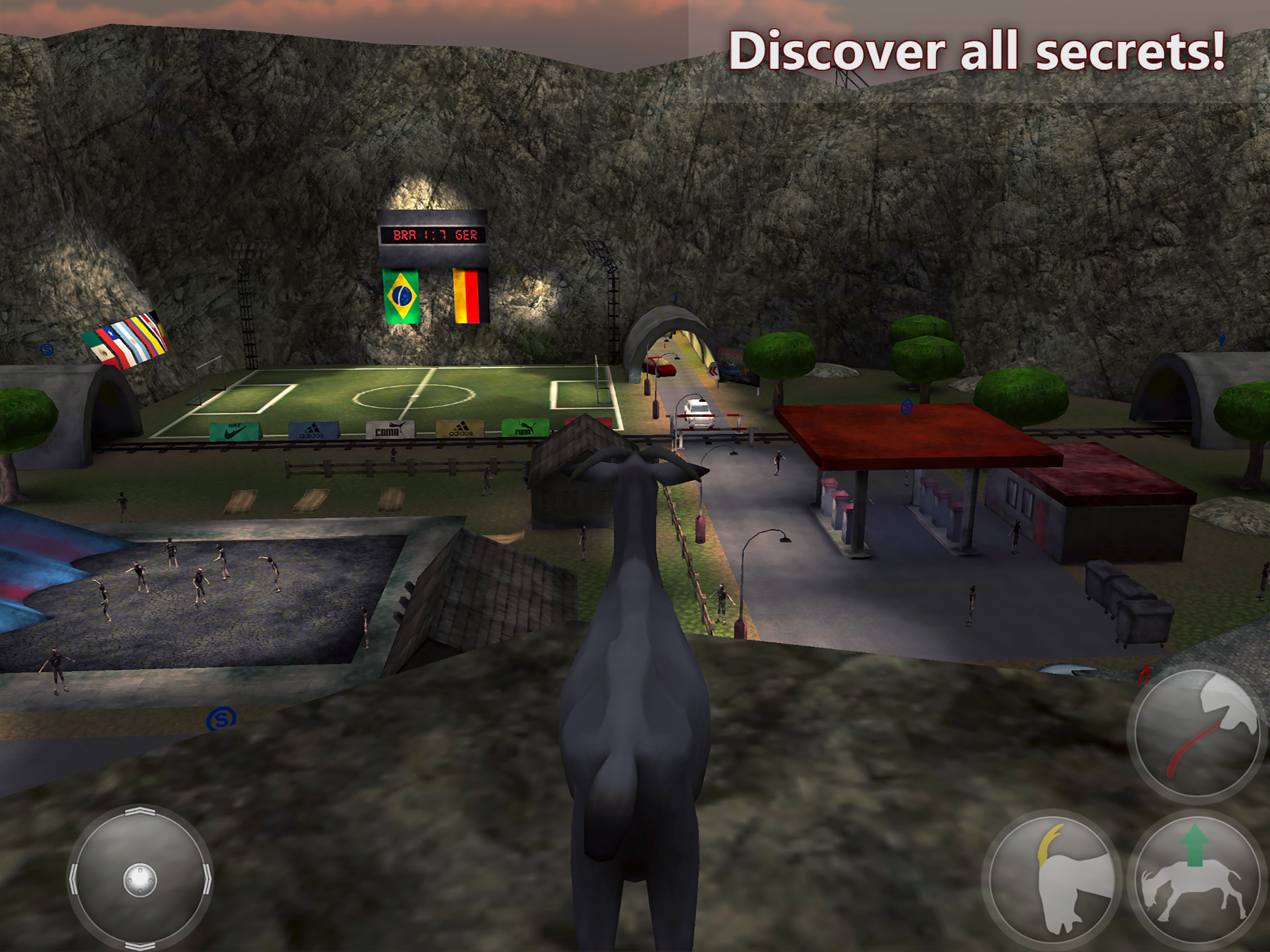 Goat vs Zombie: Best Simulator