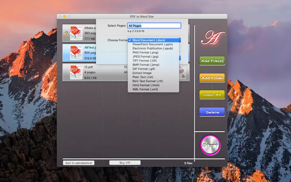Screenshot 1 of PDF & Document Converter 6.2.9