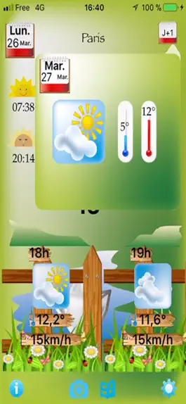 Game screenshot Little Météo apk