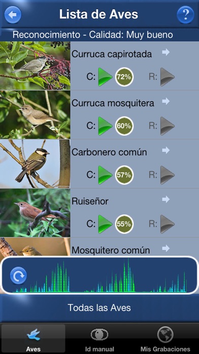 Screenshot #1 pour Cantos de Aves Id