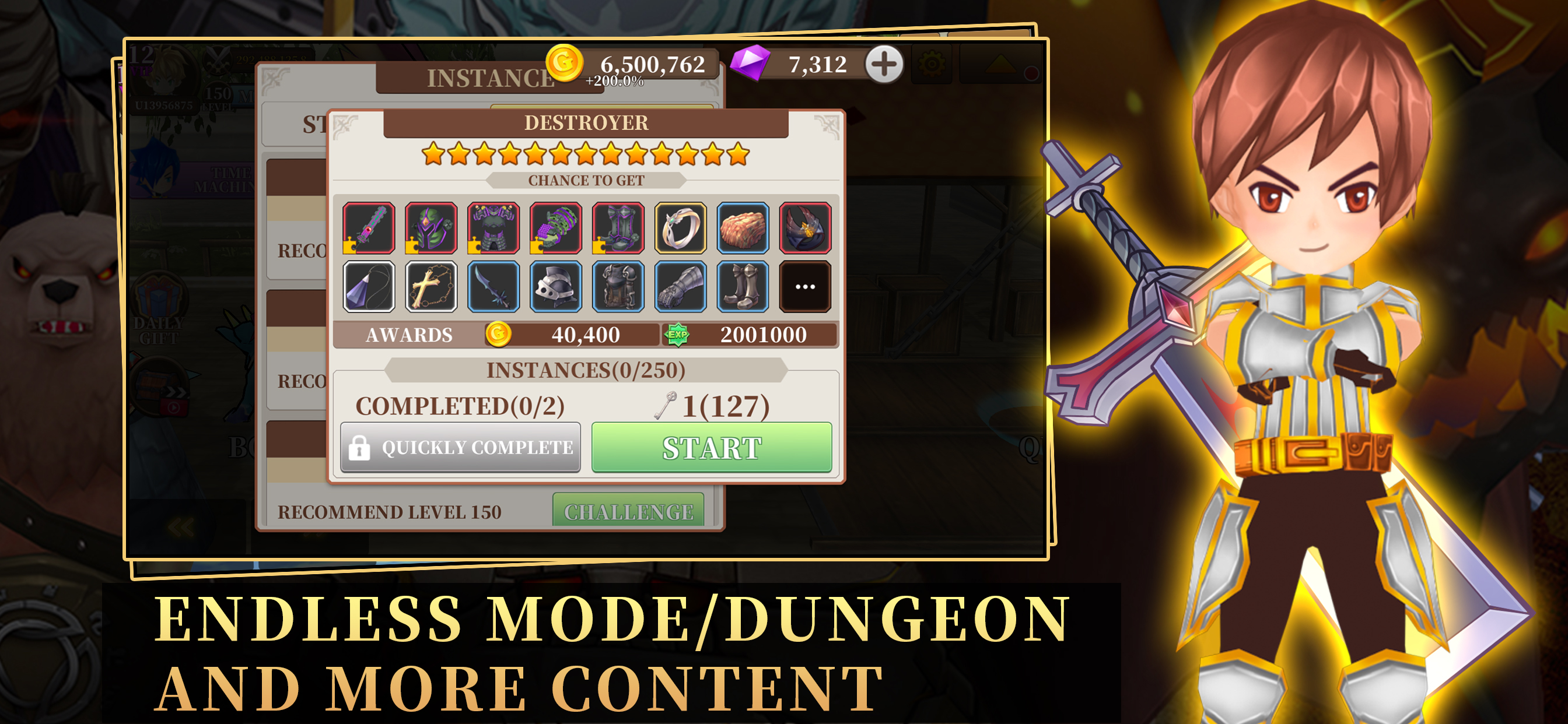 Endless Quest-Hades Blade screenshot 9