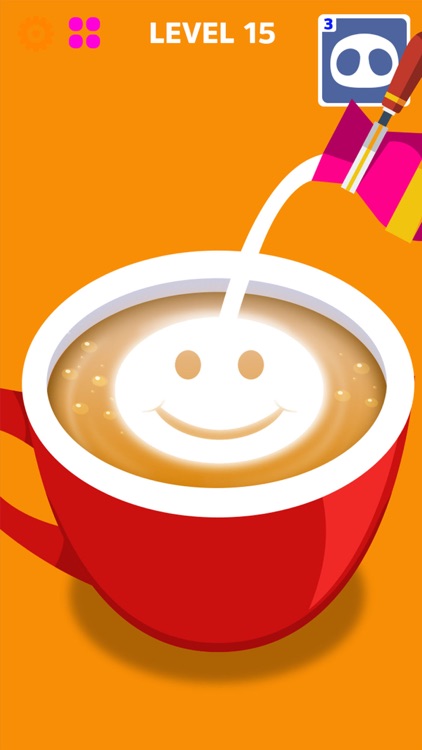 Color Me Coffee Art Draw Paint