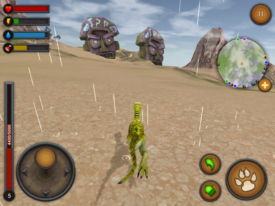 Raptor World Multiplayer iPad screenshot 8 - Games app