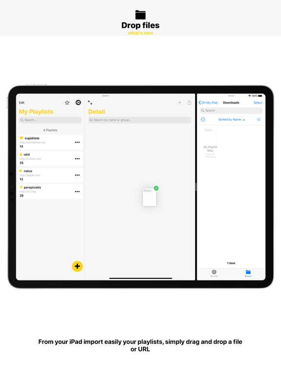 Cloud Stream IPTV Player iPad screenshot 7 - Photo & Video app