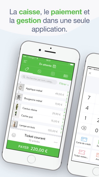 Caisse enregistreuse • Tactill