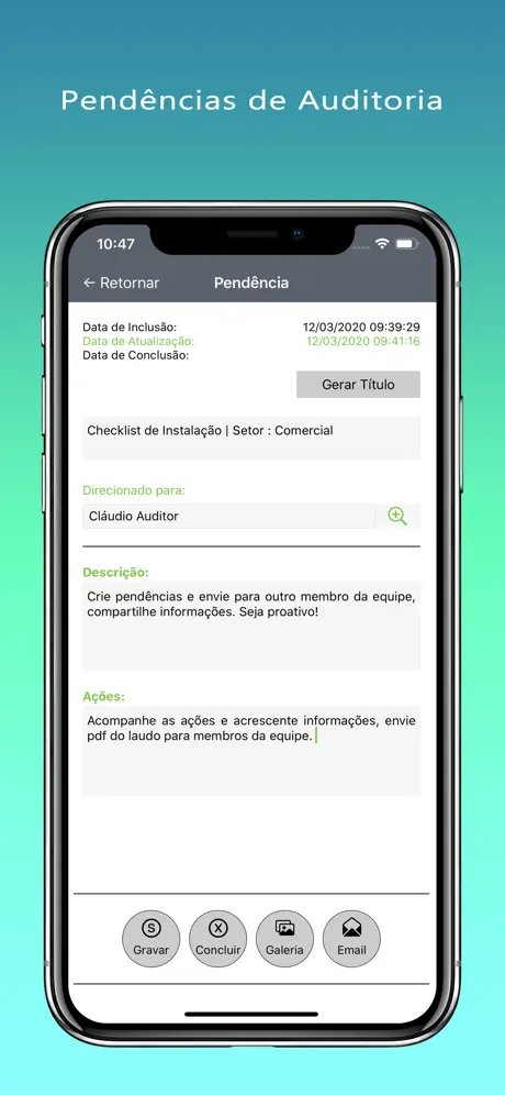 Auditoria Móvel