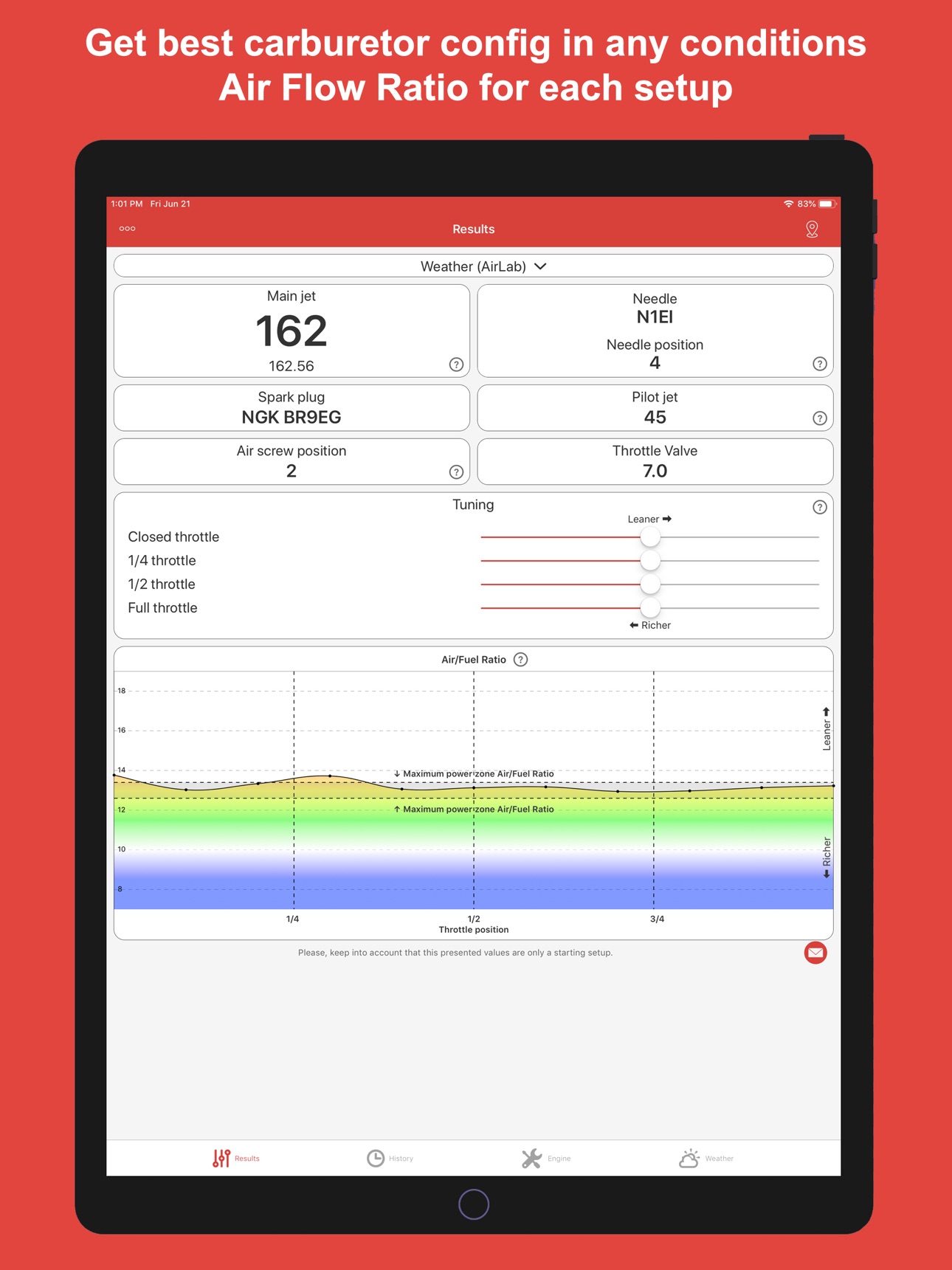 Screenshot 10 of Jetting for Beta 2T Moto
