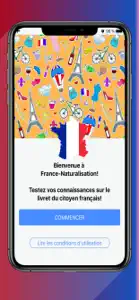 France Naturalisation screenshot #1 for iPhone