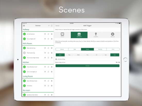 VeraMobile™ iPad screenshot