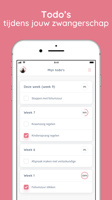 Zwangerin.nl Screenshot