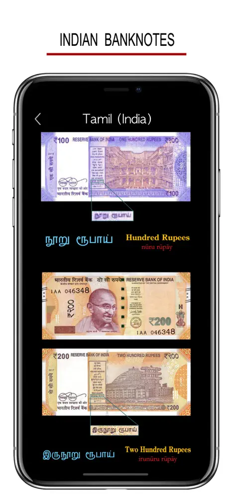 Tamil Words & Writing