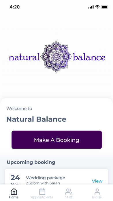 Screenshot #1 pour Natural Balance