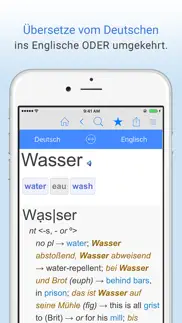 deutsch-englisch wörterbuch. iphone screenshot 1