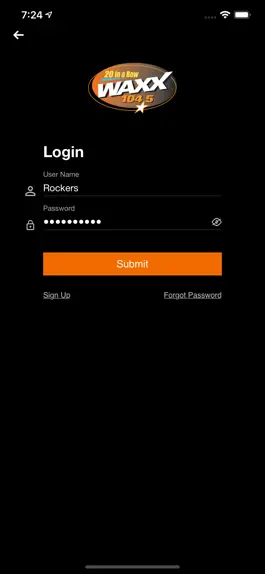 Game screenshot WAXX RADIO apk