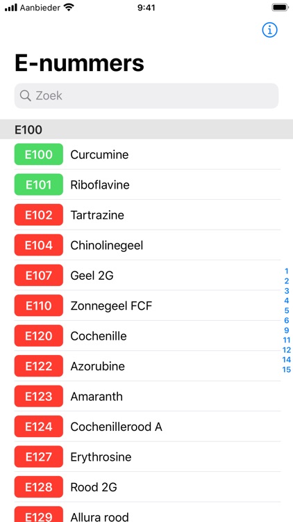 E-nummers