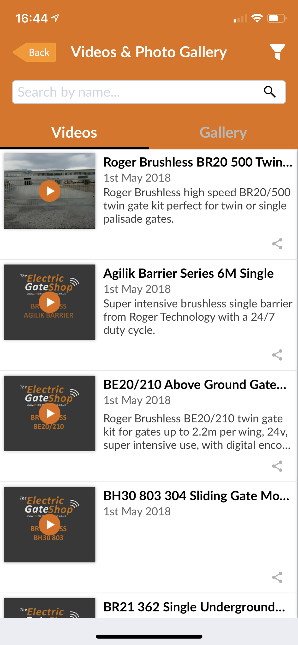 The Electric Gate App