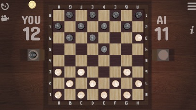 Checkers Game ‣ Dames screenshot 1