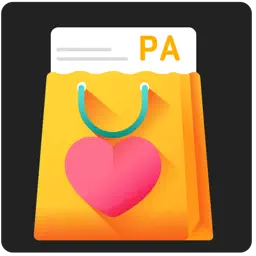 Shopping design template app icon