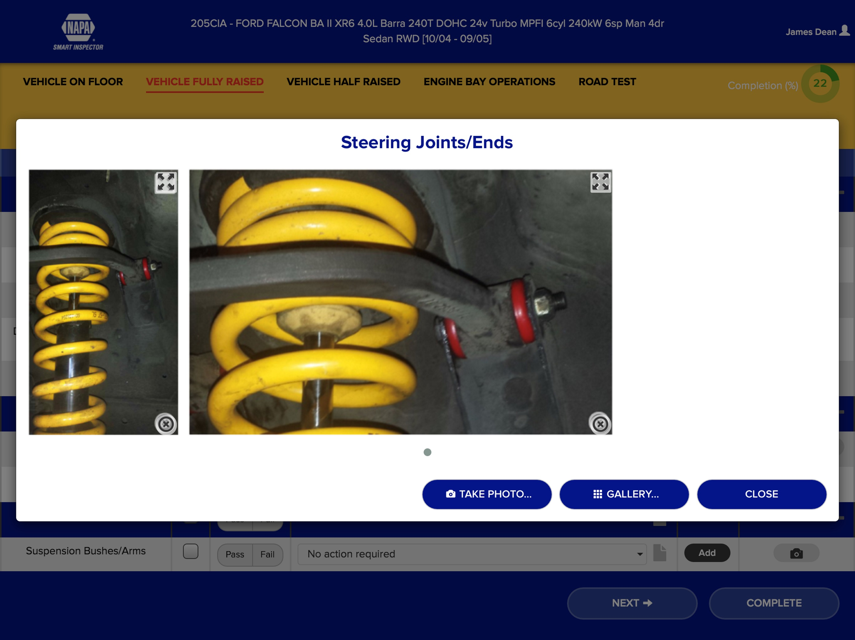 NAPA PROLink Smart Inspector screenshot 8