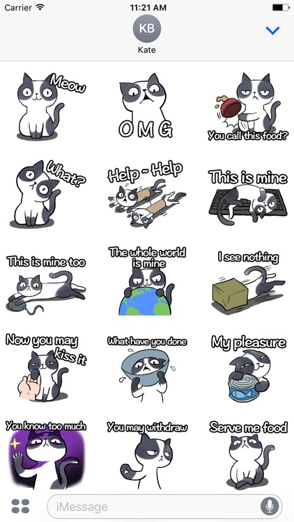 Cat Rule The World Stickers