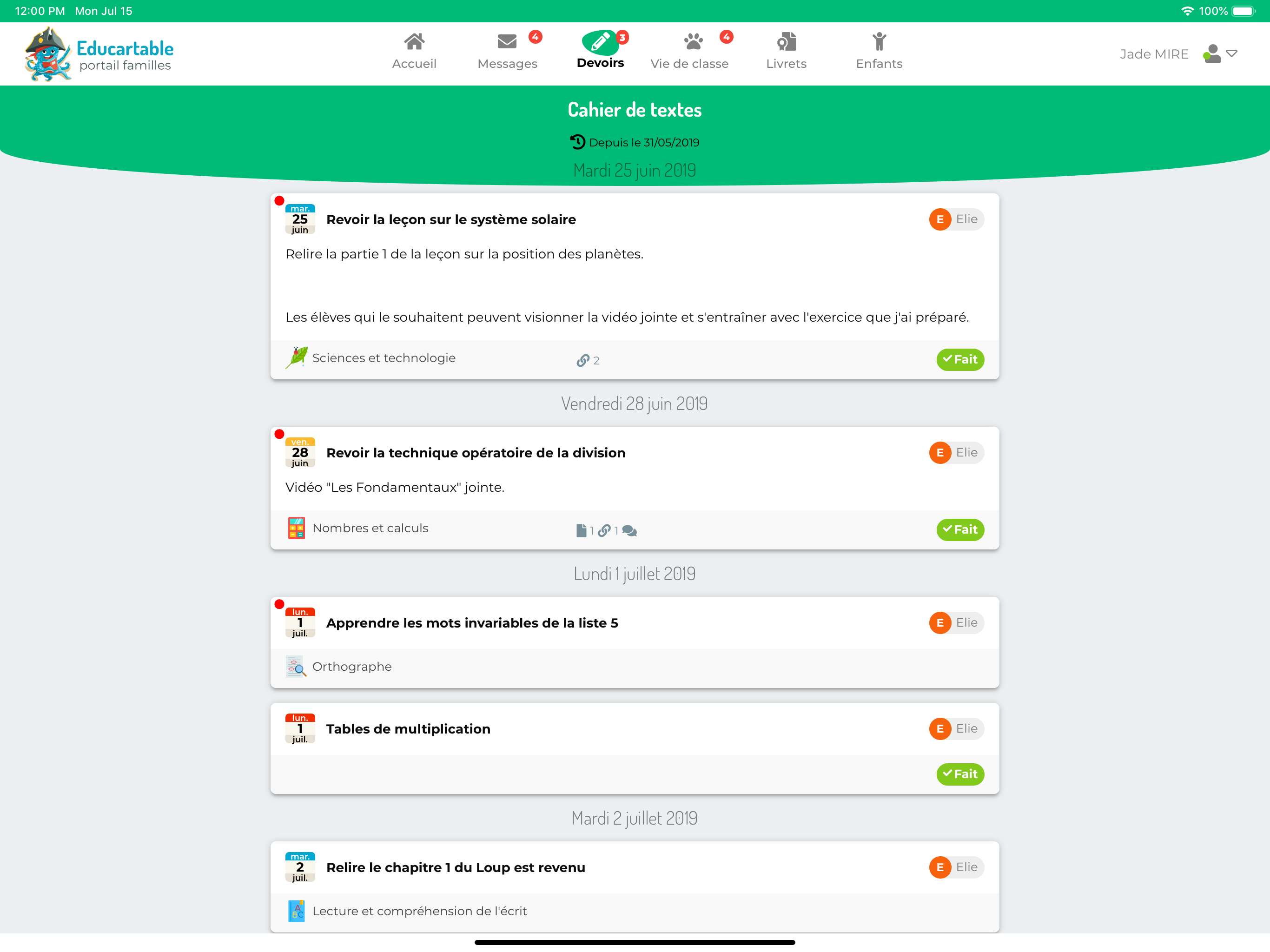 Educartable screenshot 12
