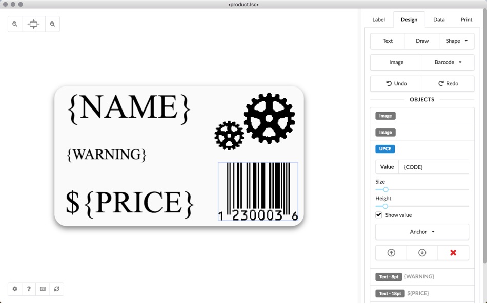 #3. Label LIVE (macOS) 由: Semireg Industries, LLC