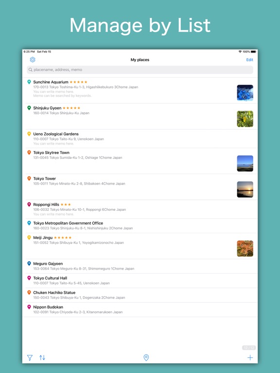 Screenshot #5 pour SpotNote - My Map Marker