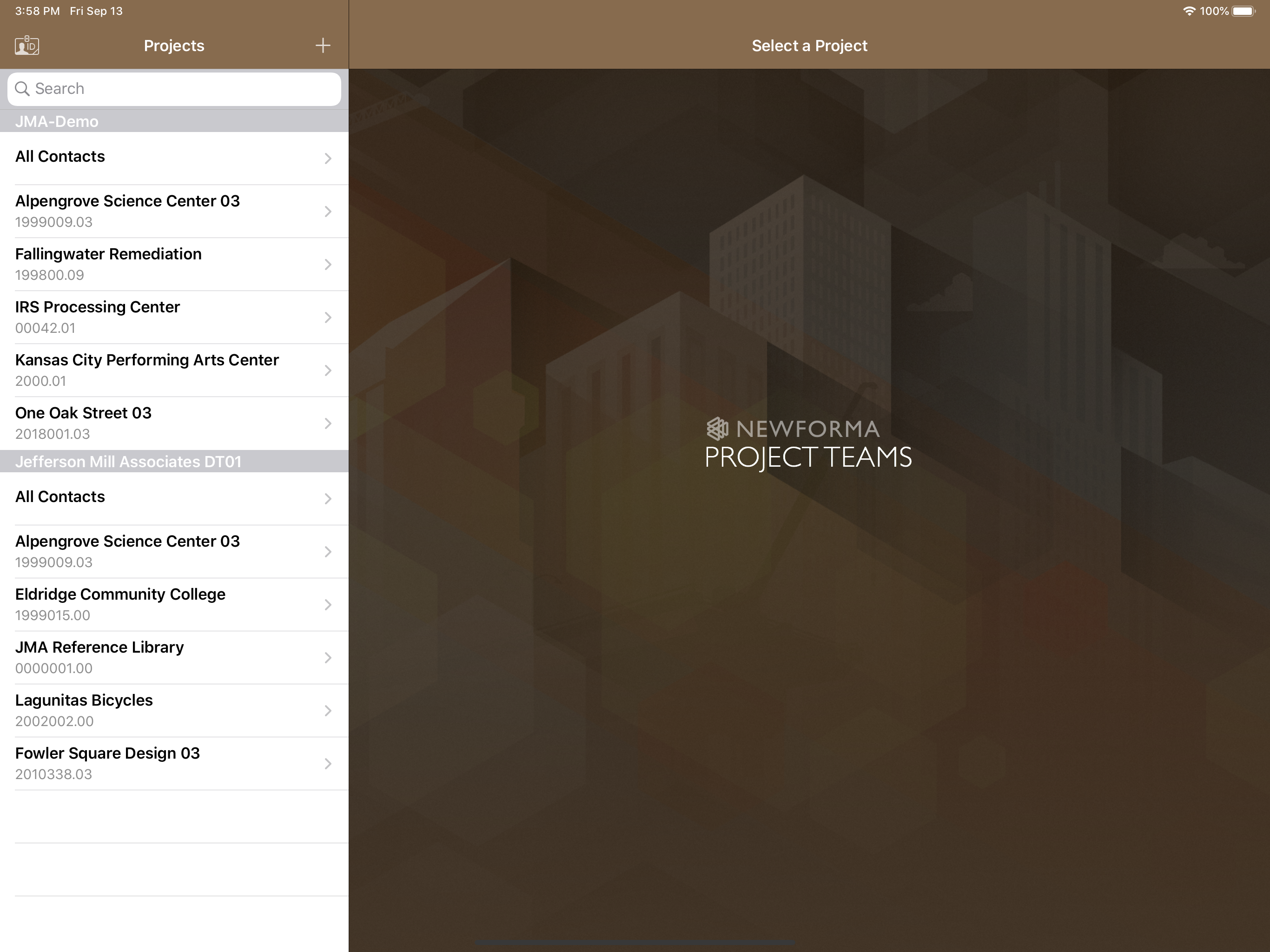 Newforma Project Teams screenshot 4