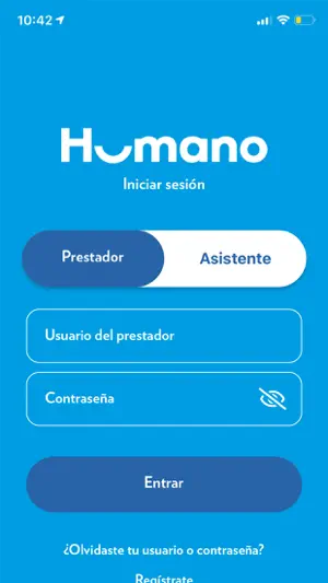 Humano Prestadores screenshot 1