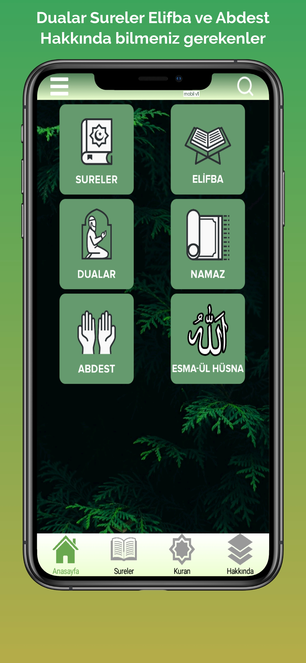 Dualar ve Sureler - Elifba